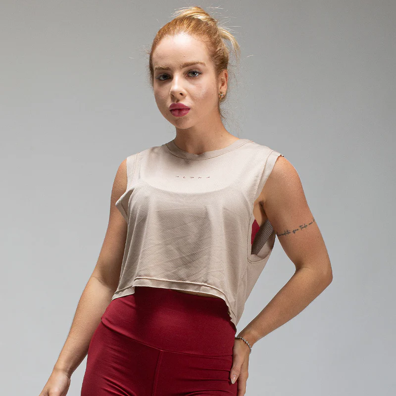 Cropped Dry Fit Middle Lupus